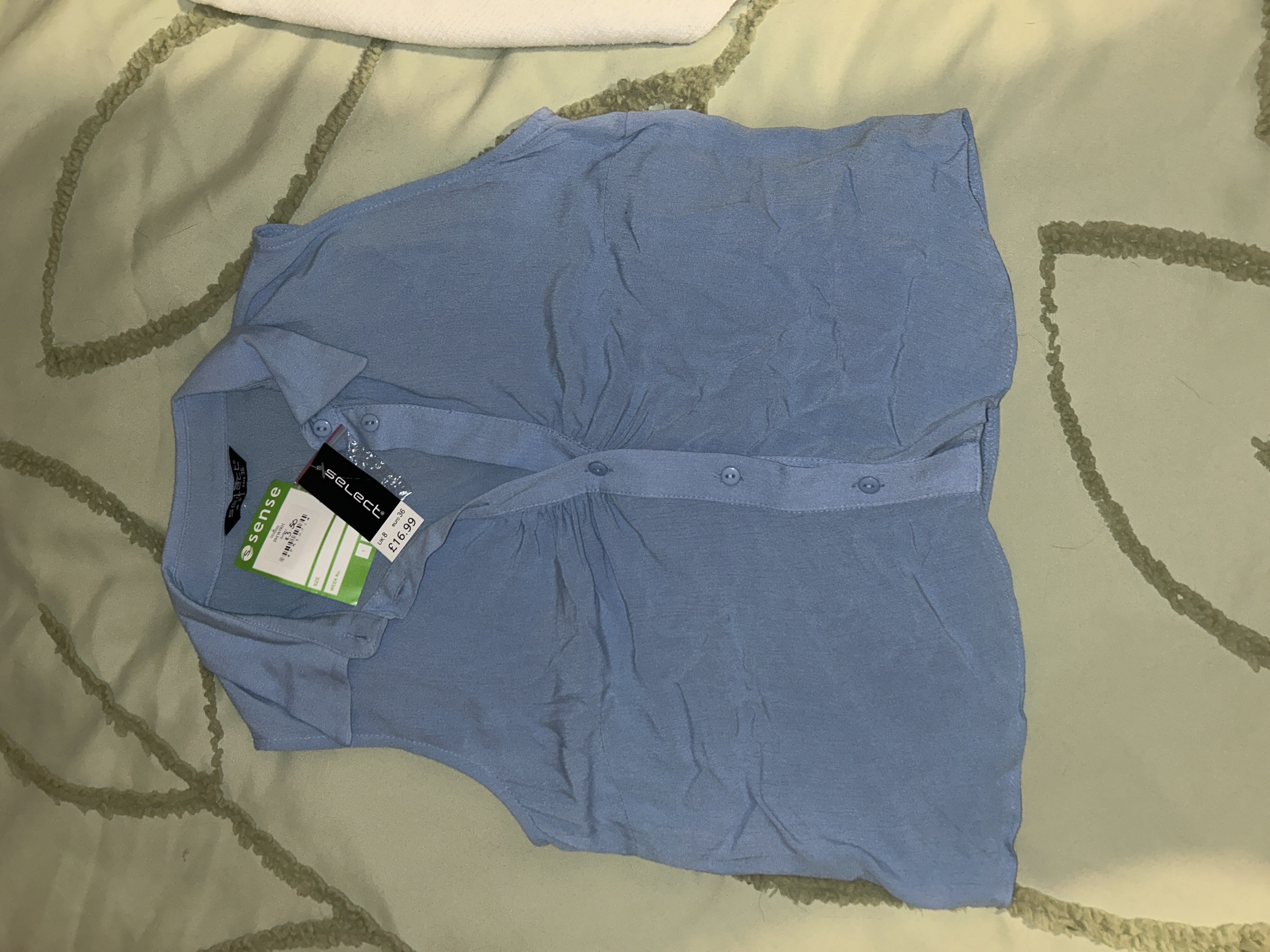 Ruched Vest Top product bought at Sense for £3.50