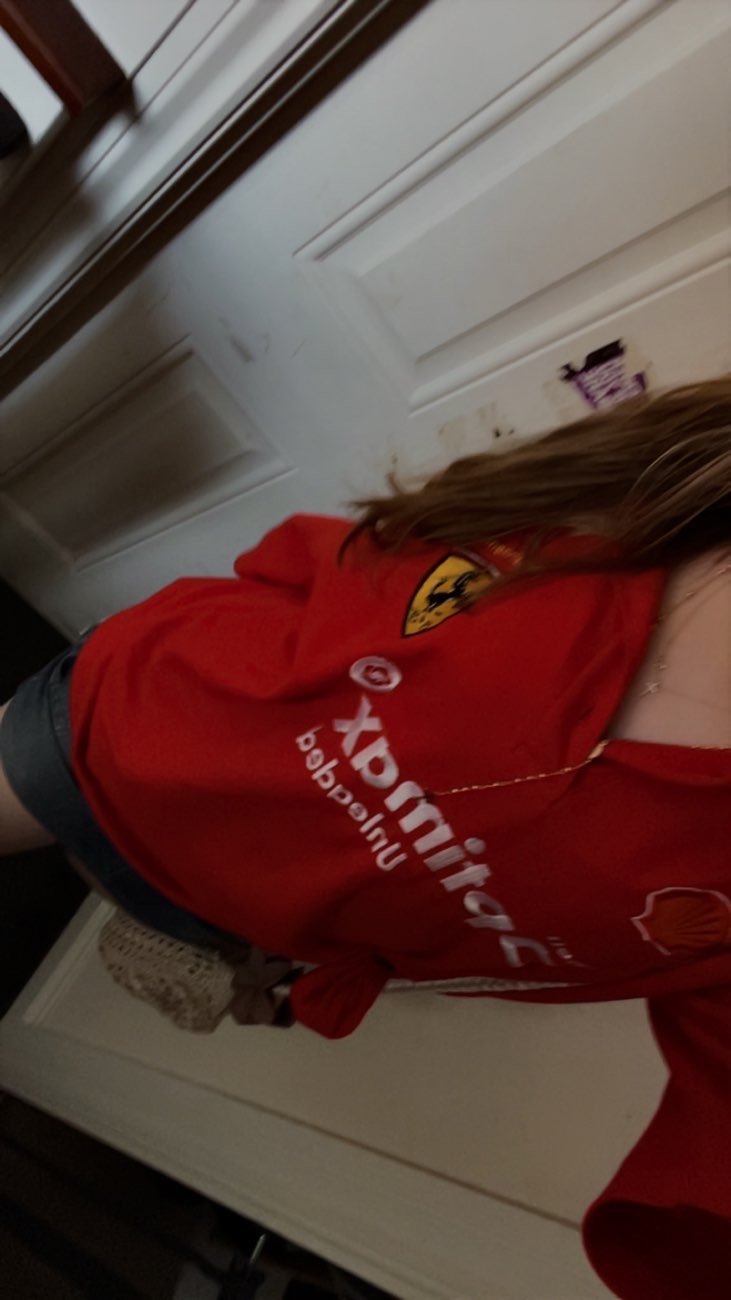 Ferrari T shirt product bought at The Salvation Army for £4.00