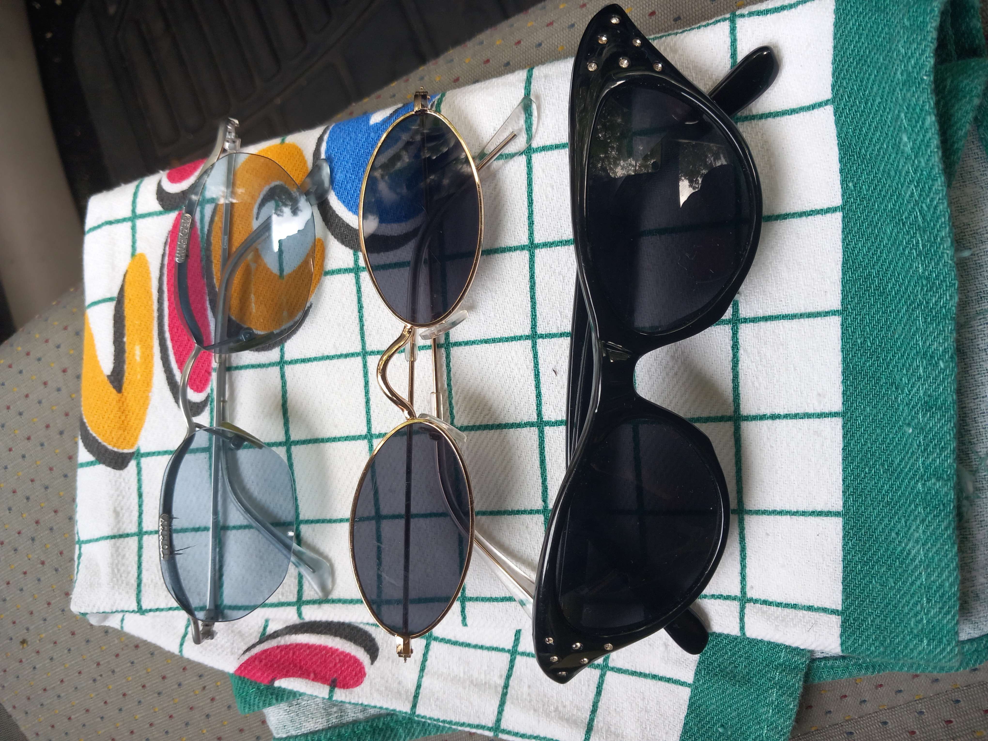 some vintage glasses bought at Liverpool Antique Centre for £6.00