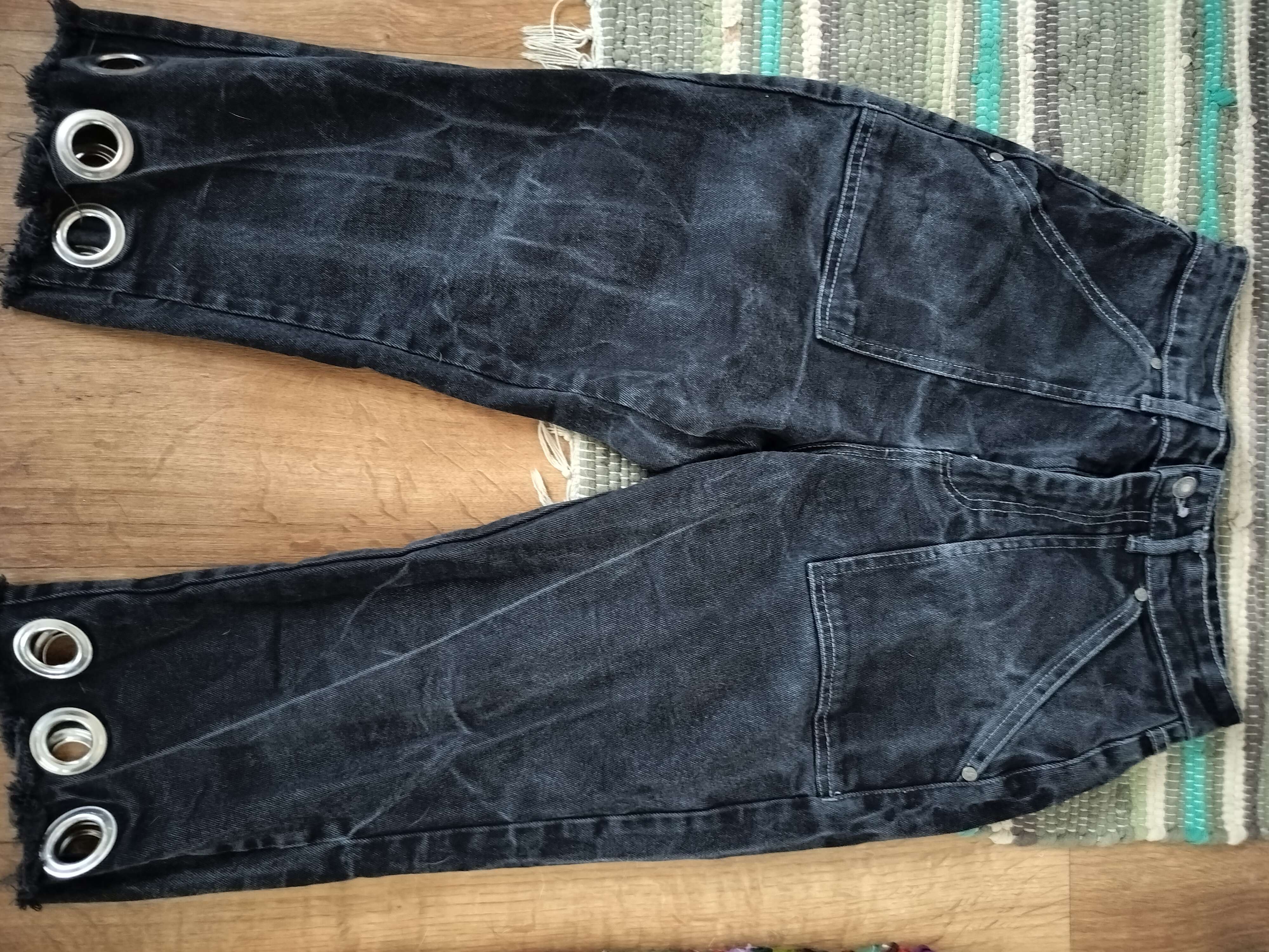 cropped jeans bought at The Myton Hospices - Smithfield Way, Coventry, Charity Shop