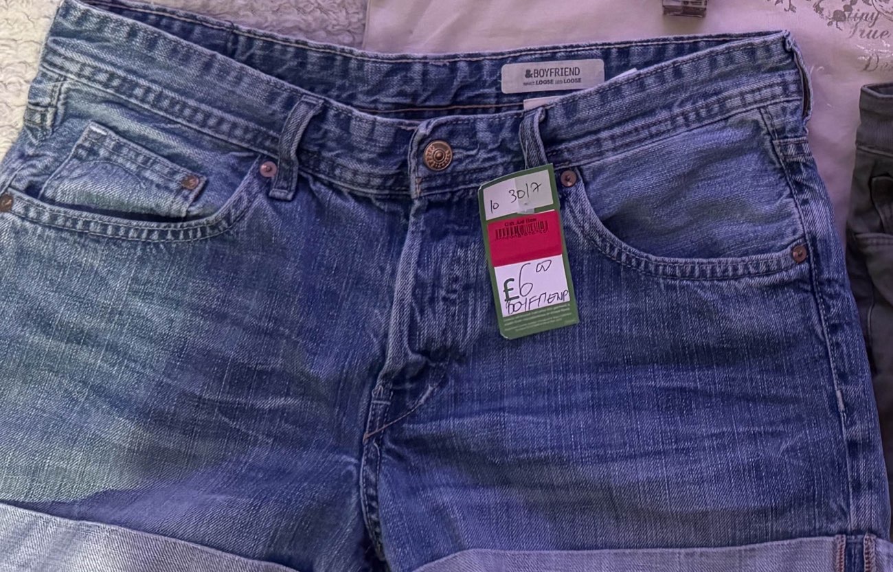 Got shorts not a lot of cute stuff but good if u want more basic pieces and cheap bought at Cancer Research UK for £6.00