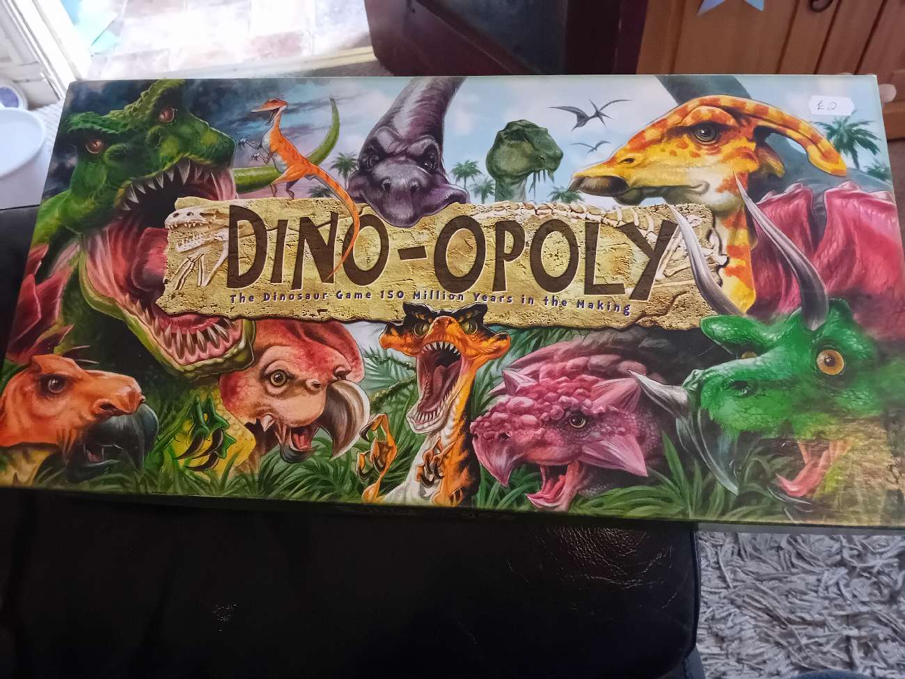 dino-opoly product bought at St Kentigern Hospice Preloved Warehouse for £1.50