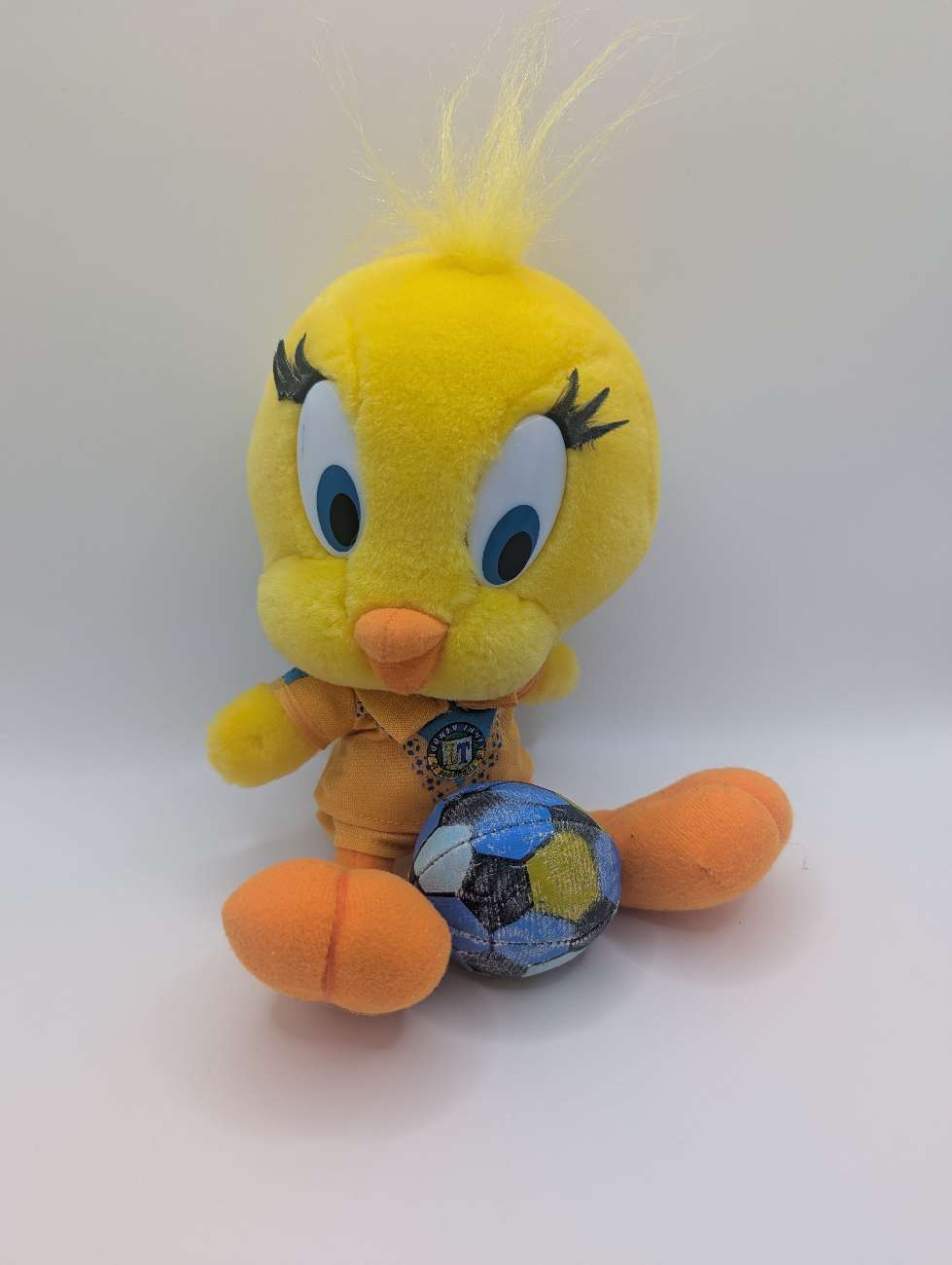 1998 world cup looney tubes Tweety plush bought at Barnardos