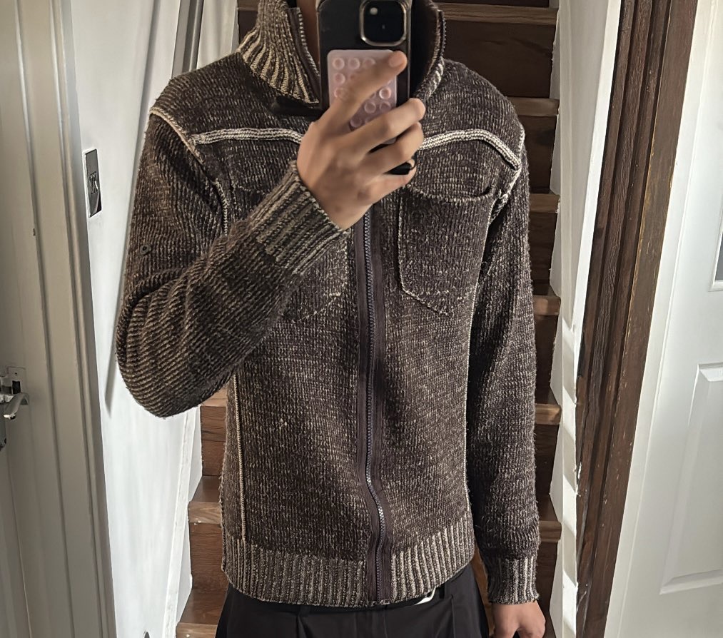 vintage stone island full zip fleece product bought at St Barnabas Charity Shop for £7.00