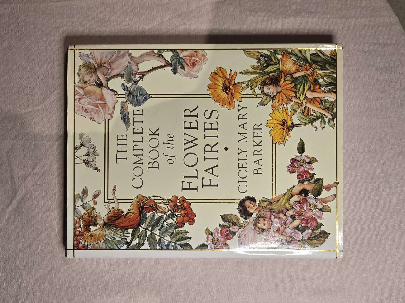 The complete book of the flower fairies bought at Emporium at Rye for £2.00