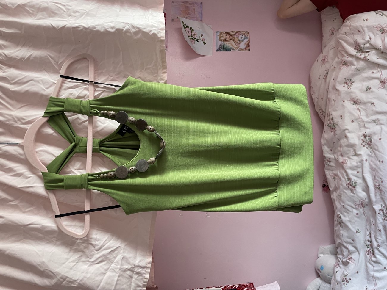 A. Byer Green Y2K top bought at Vincent's Ballinasloe for €4.00