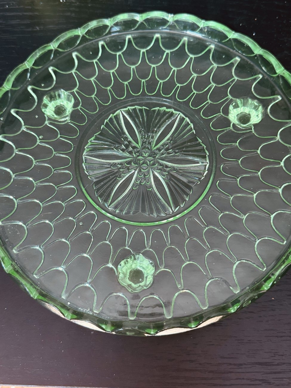More Uranium Glass bought at Farplace Animal Rescue Charity Shop for £1.50