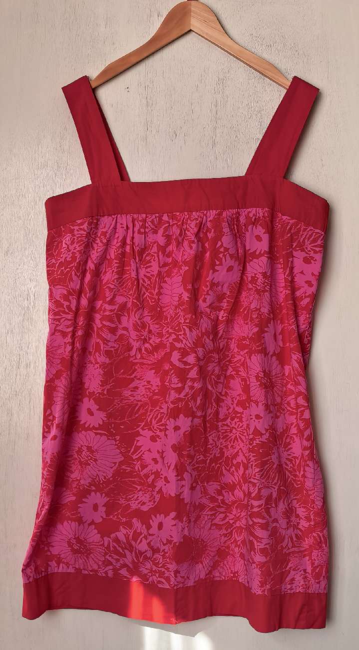 Old Label New Look Pink & Red Patterned Dress product bought at Isabel Hospice for £3.00