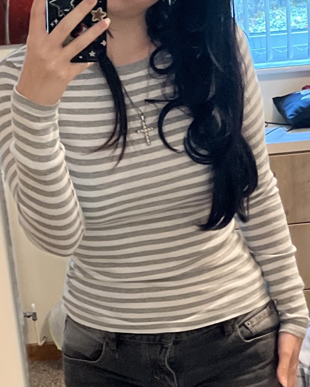 M&S striped top bought at Cancer Research Wales for £5.00
