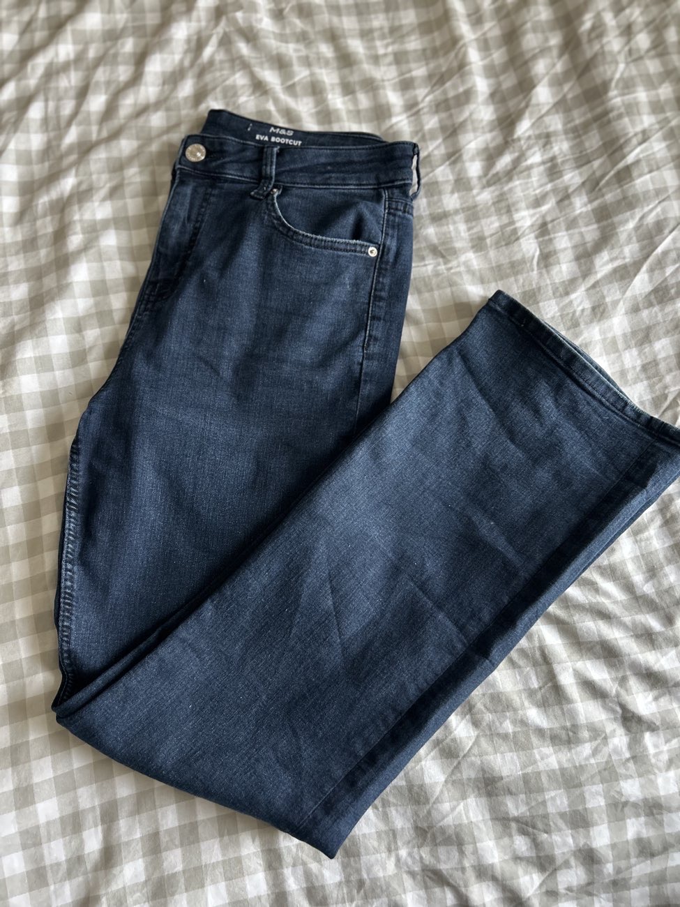 M&S Eva jeans product bought at Mountbatten Hospice Charity Shop for £4.50