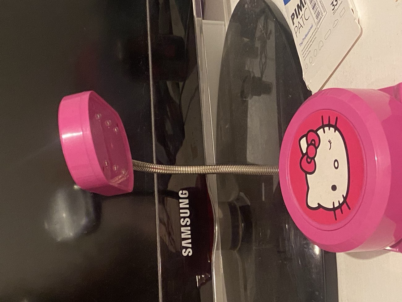 hello kitty book light bought at St Leonard's Hospice Shop for £2.00