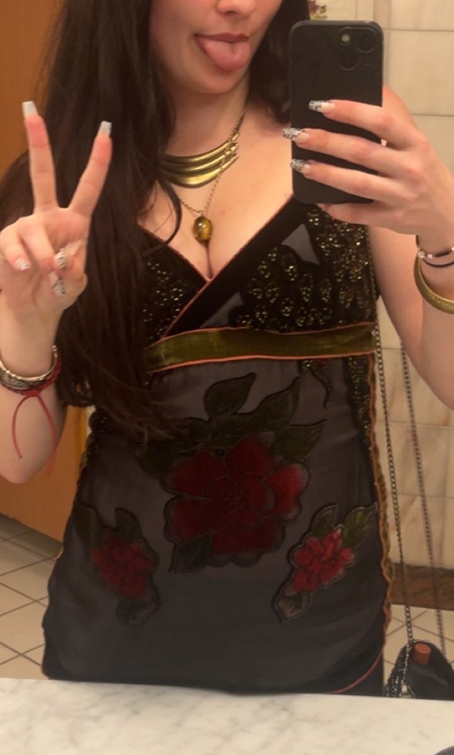 beaded vintage top bought at The Vintage Thrift Store Bristol for £30.00