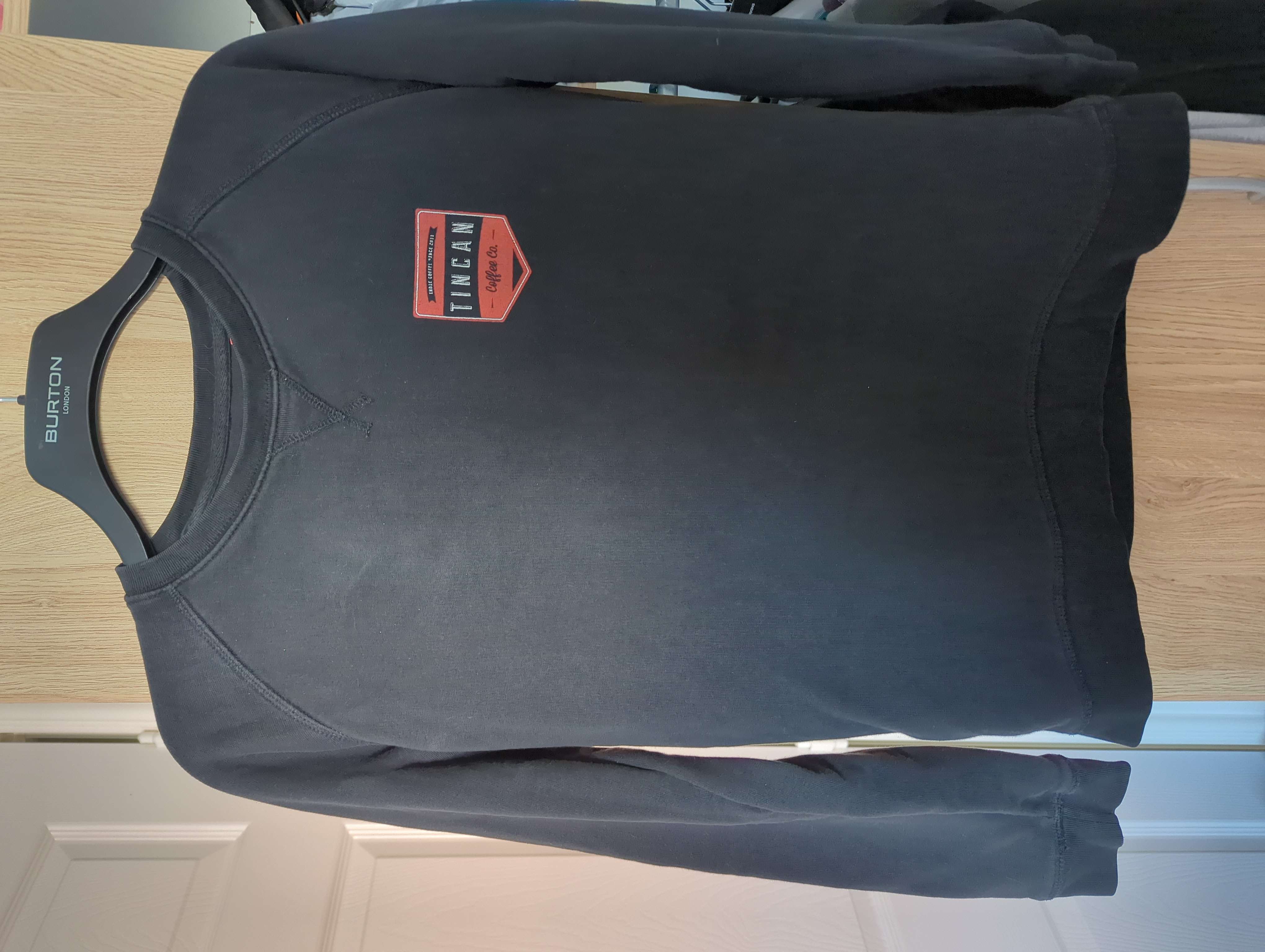 Tincan Coffee Co Sweater bought at Cornwall Air Ambulance Superstore for £3.50
