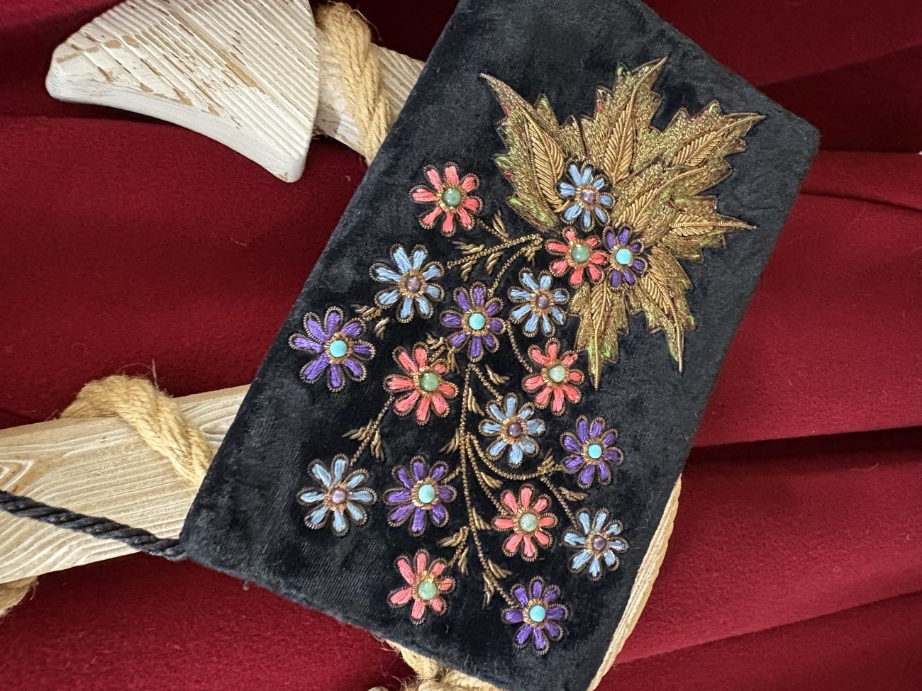 Beautiful hand embroidered vintage handbag! bought at RSPCA Selby for £8.00