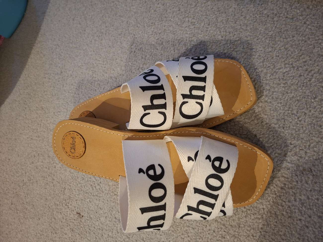 Chloè Woody Ribbon Sandals, Real or Fake? bought at Scope for £7.00