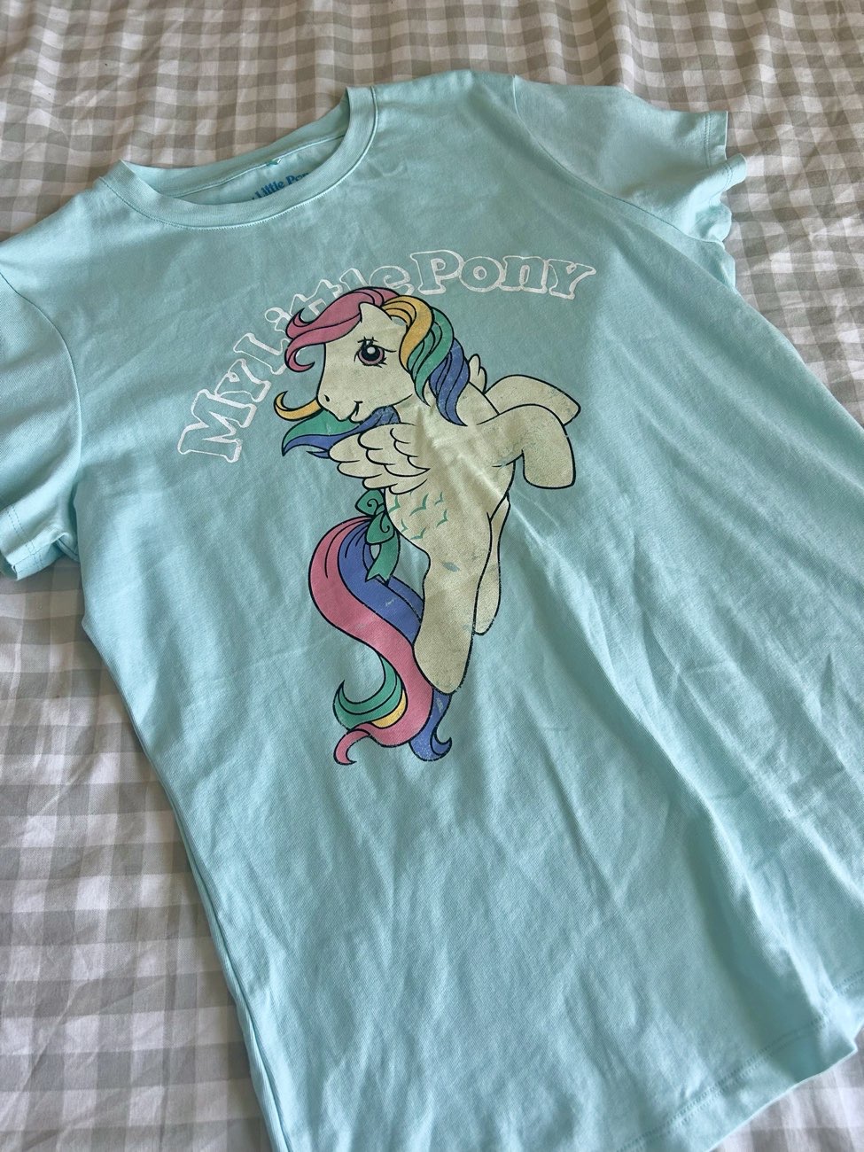 Ladies My Little Pony top bought at Solent Diabetes Association for £3.00