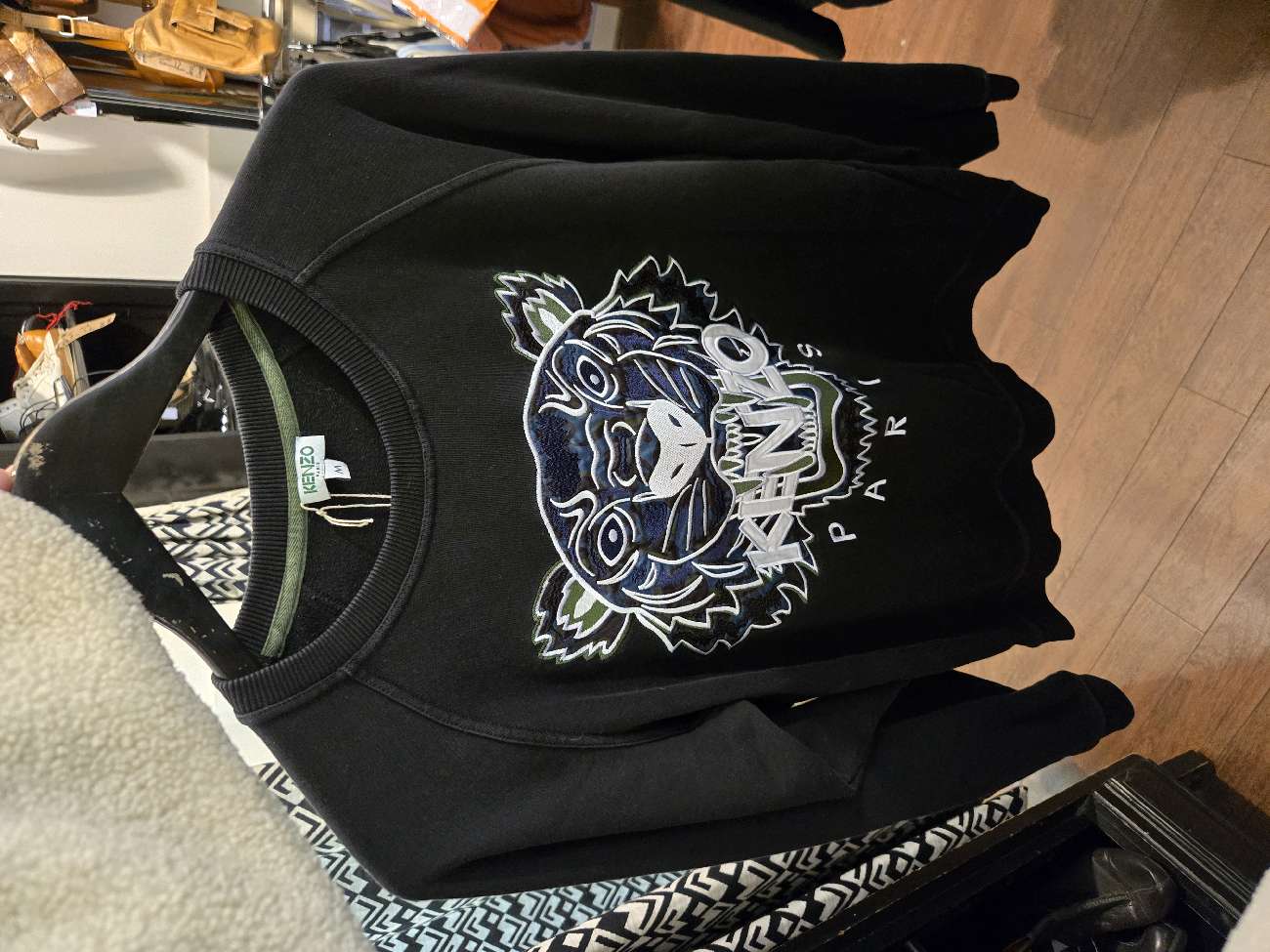 Kenzo long sleeve t-shirt bought at Fara Charity Shop for £38.00