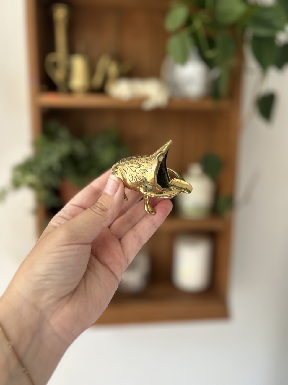 Vintage brass frog ashtray, no idea what I’m going to use it for but I couldn’t leave him! bought at RSPCA Charity Shop for £1.79