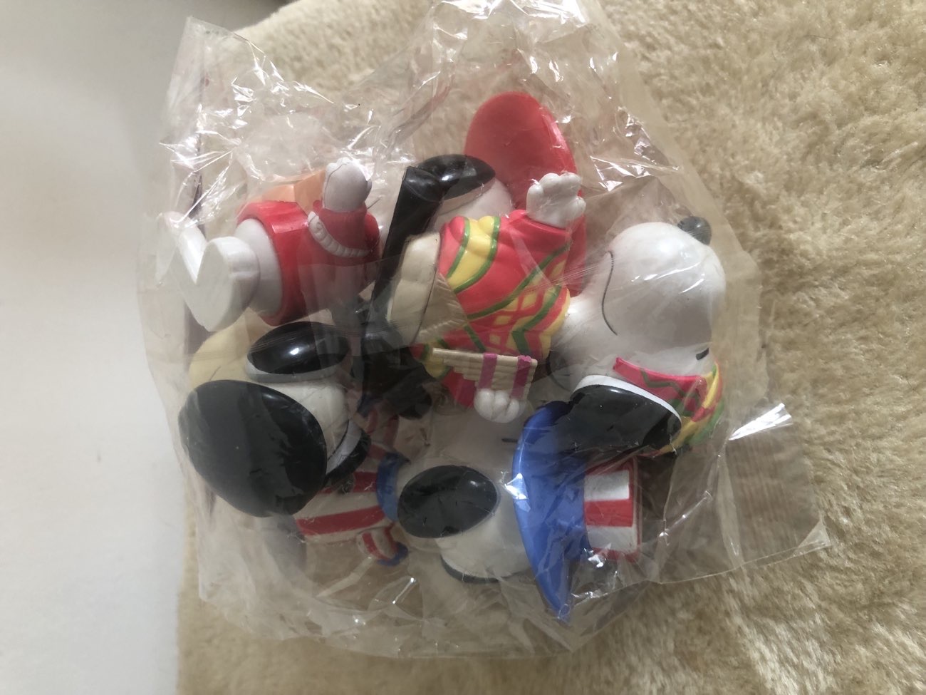 Vintage 1999 Snoopy figures from Mcdonalds bought at British Heart Foundation for £2.00