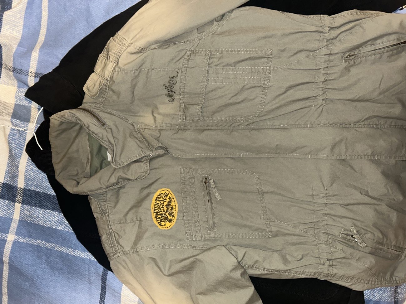 vintage quicksilver coat product bought at The Air Ambulance Charity Shop for £6.00
