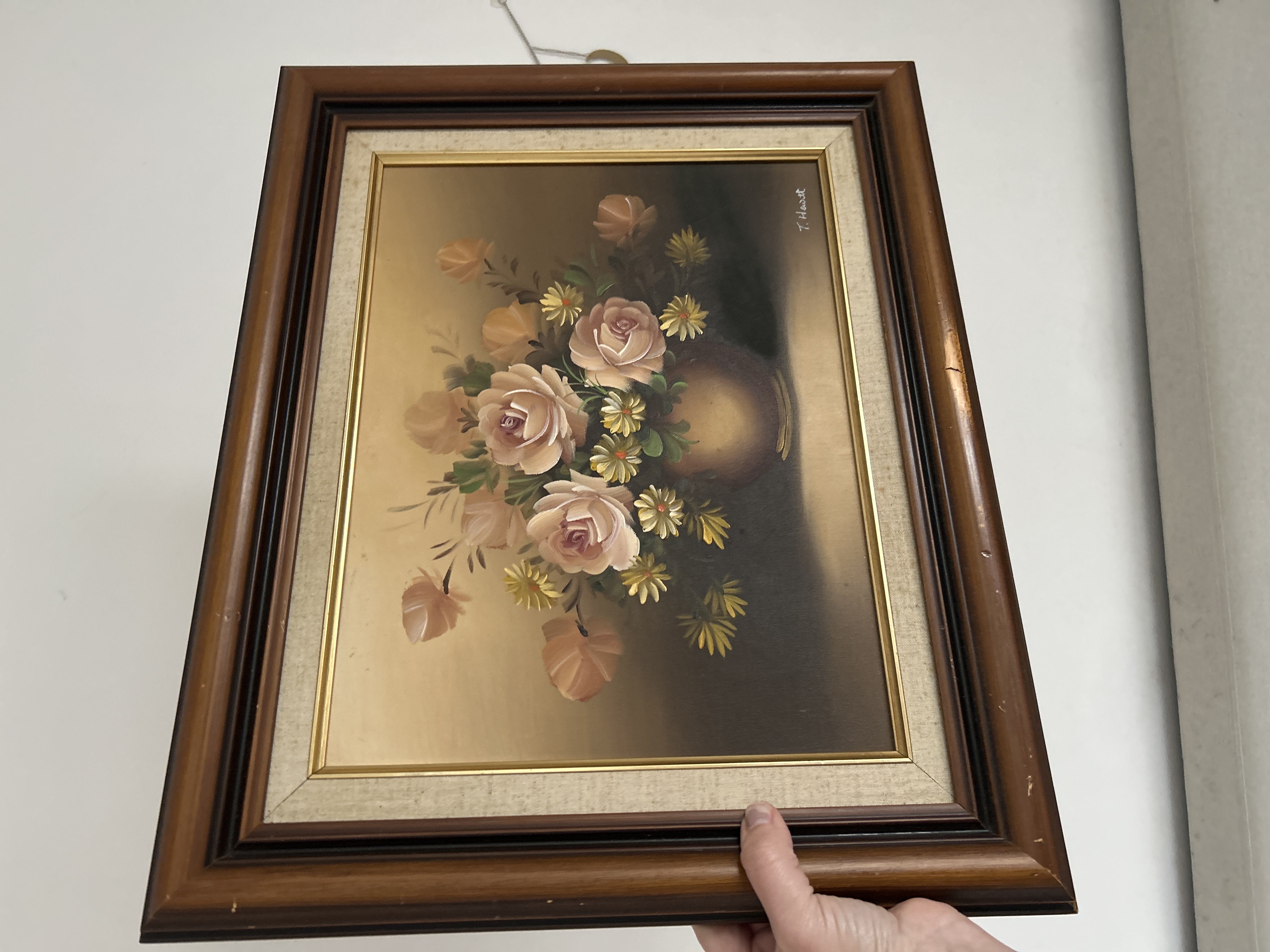 Framed painting bought at RSPCA the ark for £10.00