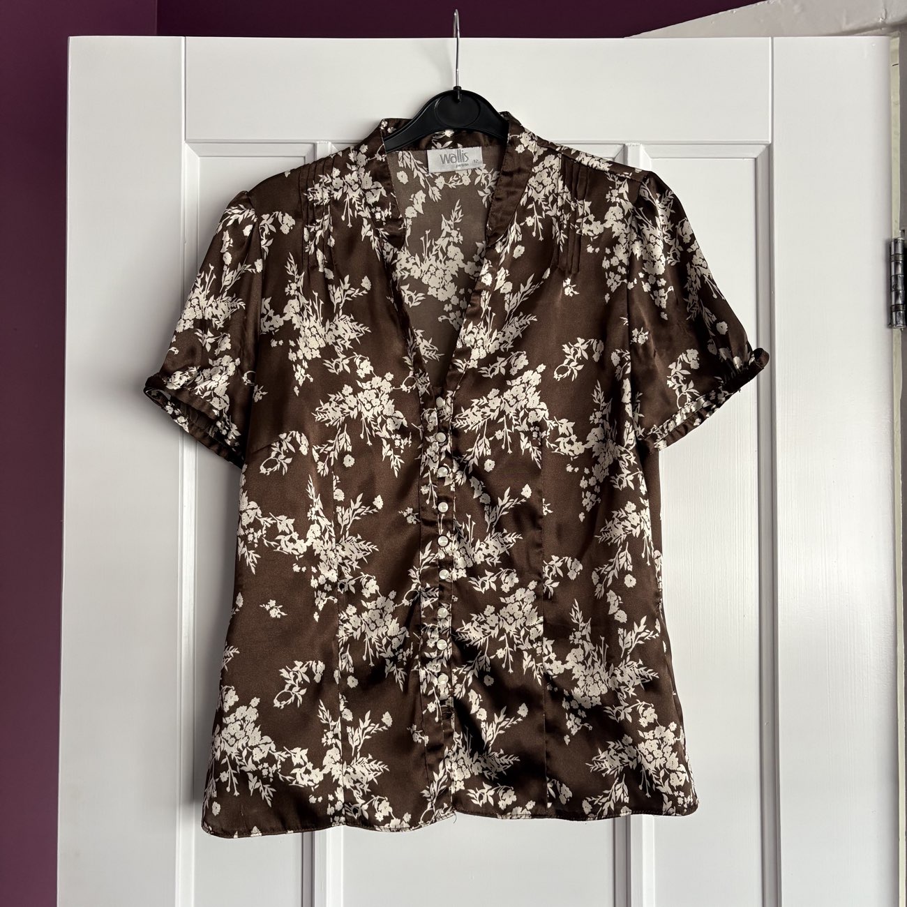 Satin Shirt bought at Shaw Trust for £3.00