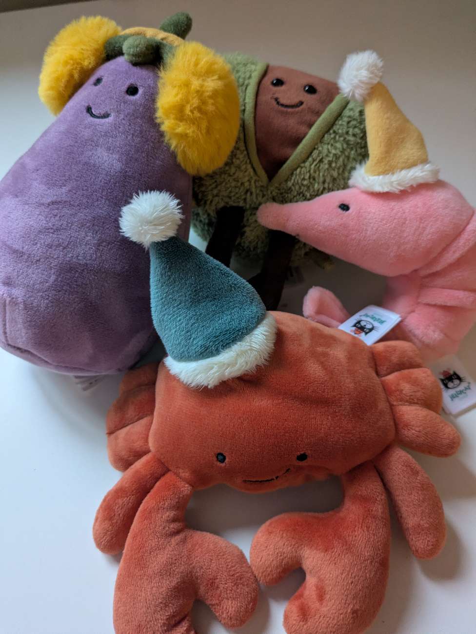 Retired jellycat collection!✨ bought at Marie Curie for £3.50