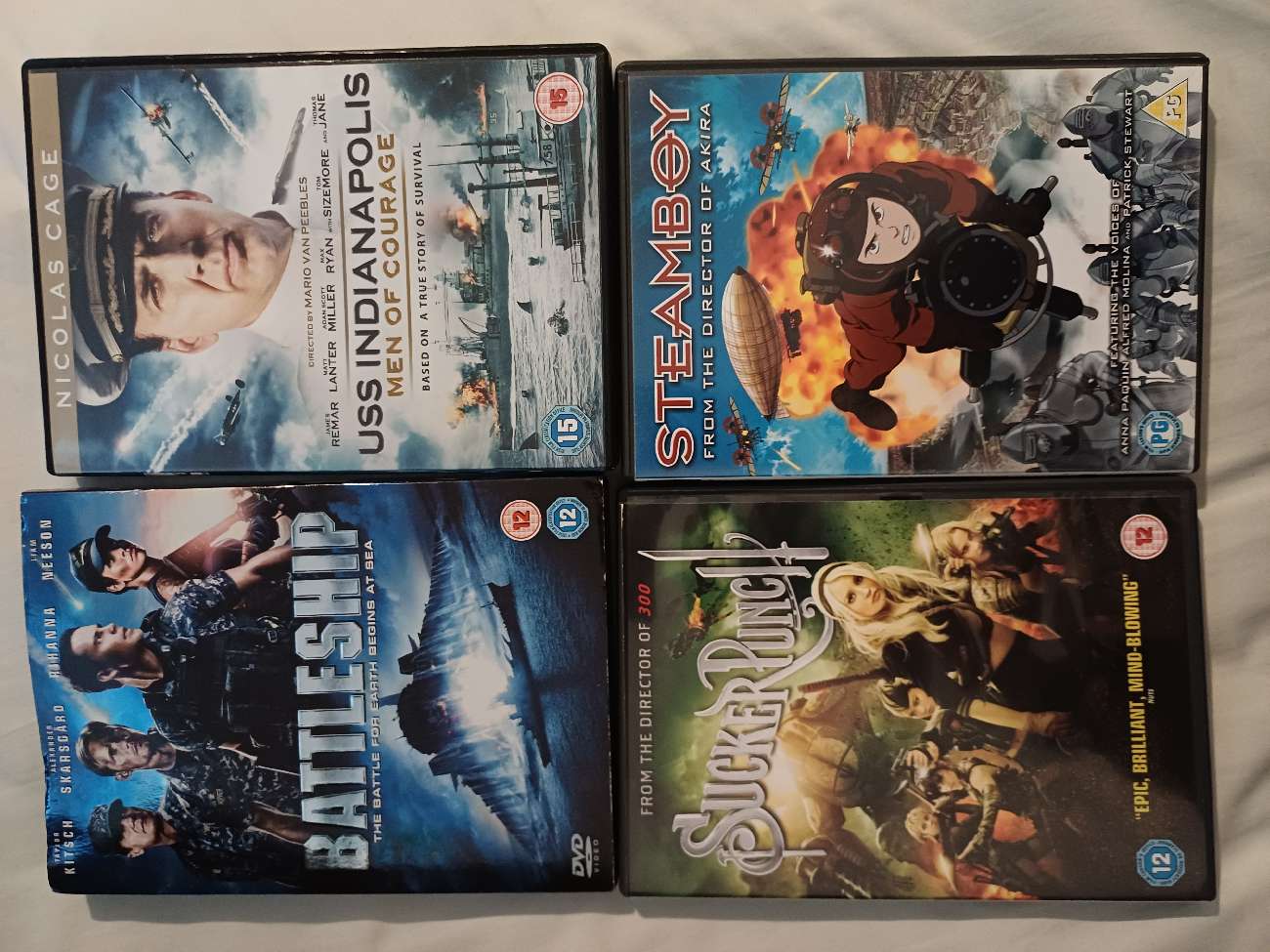 Steamboy was from a Red Cross x product bought at Blue Cross charity shop