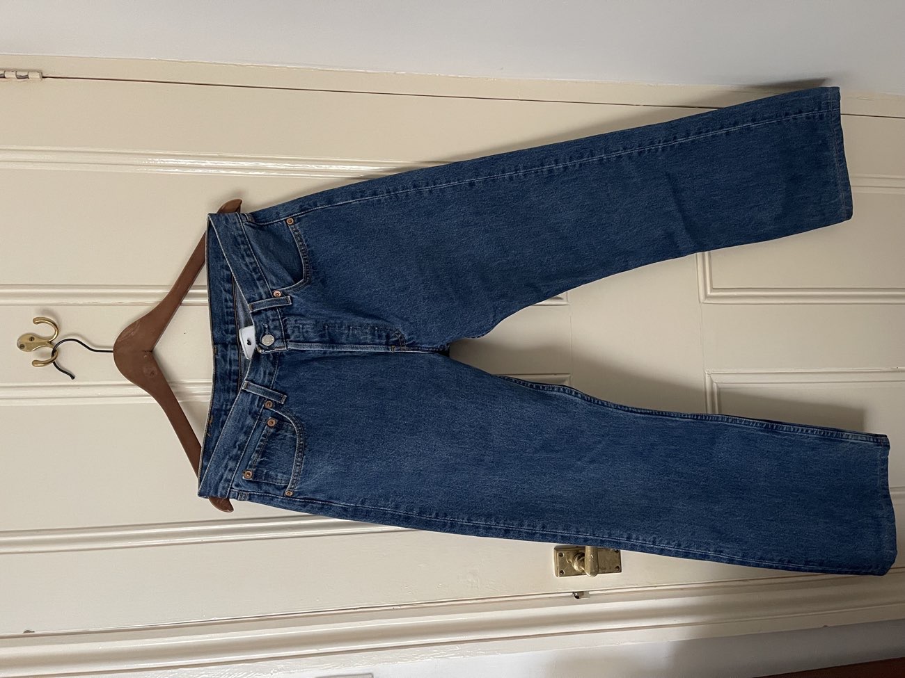 Levi’s 501 jeans product bought at Oxfam Shop for £12.99