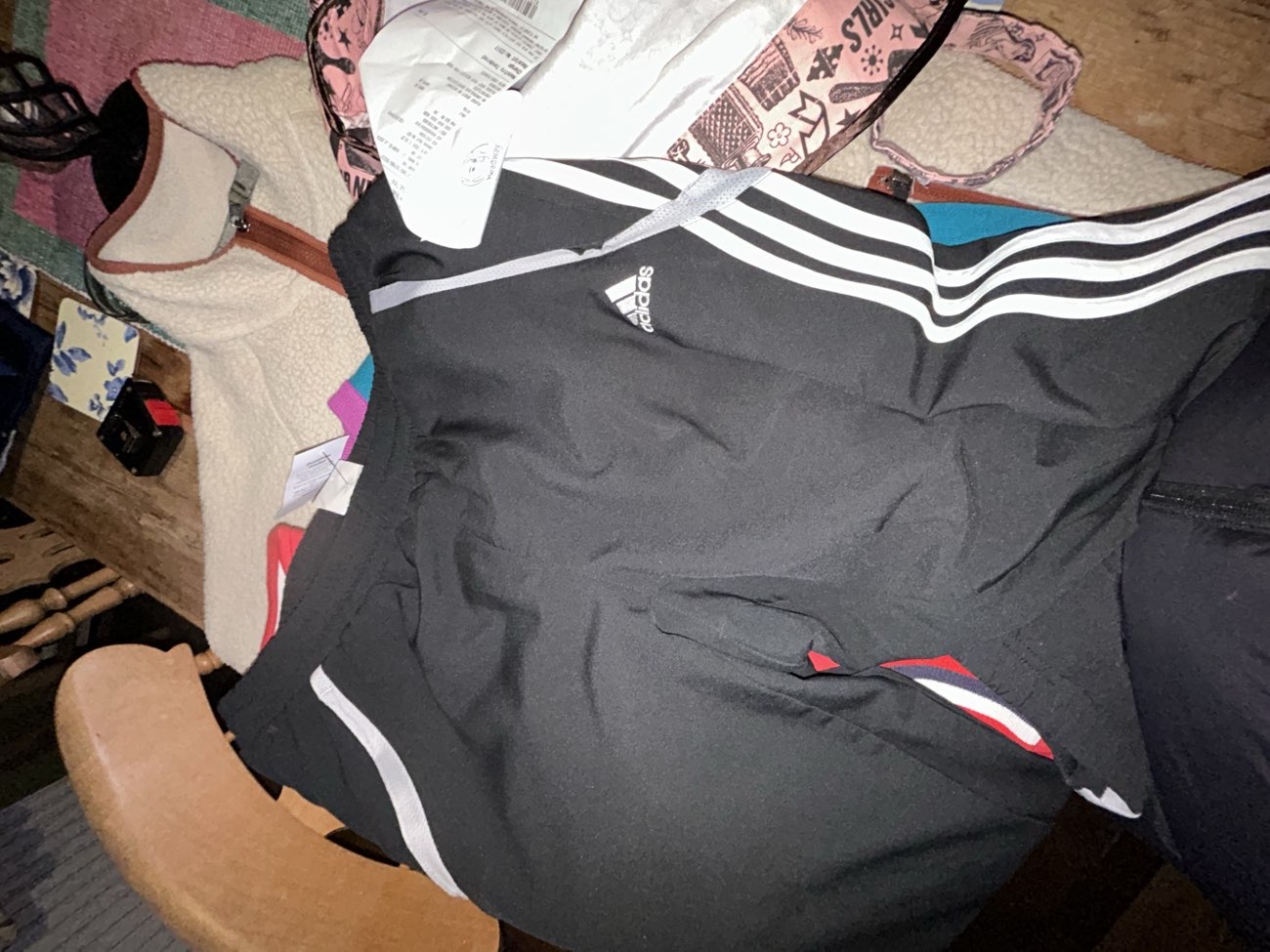 baggy adidas climacool track pants product bought at The Children's Society for £5.00