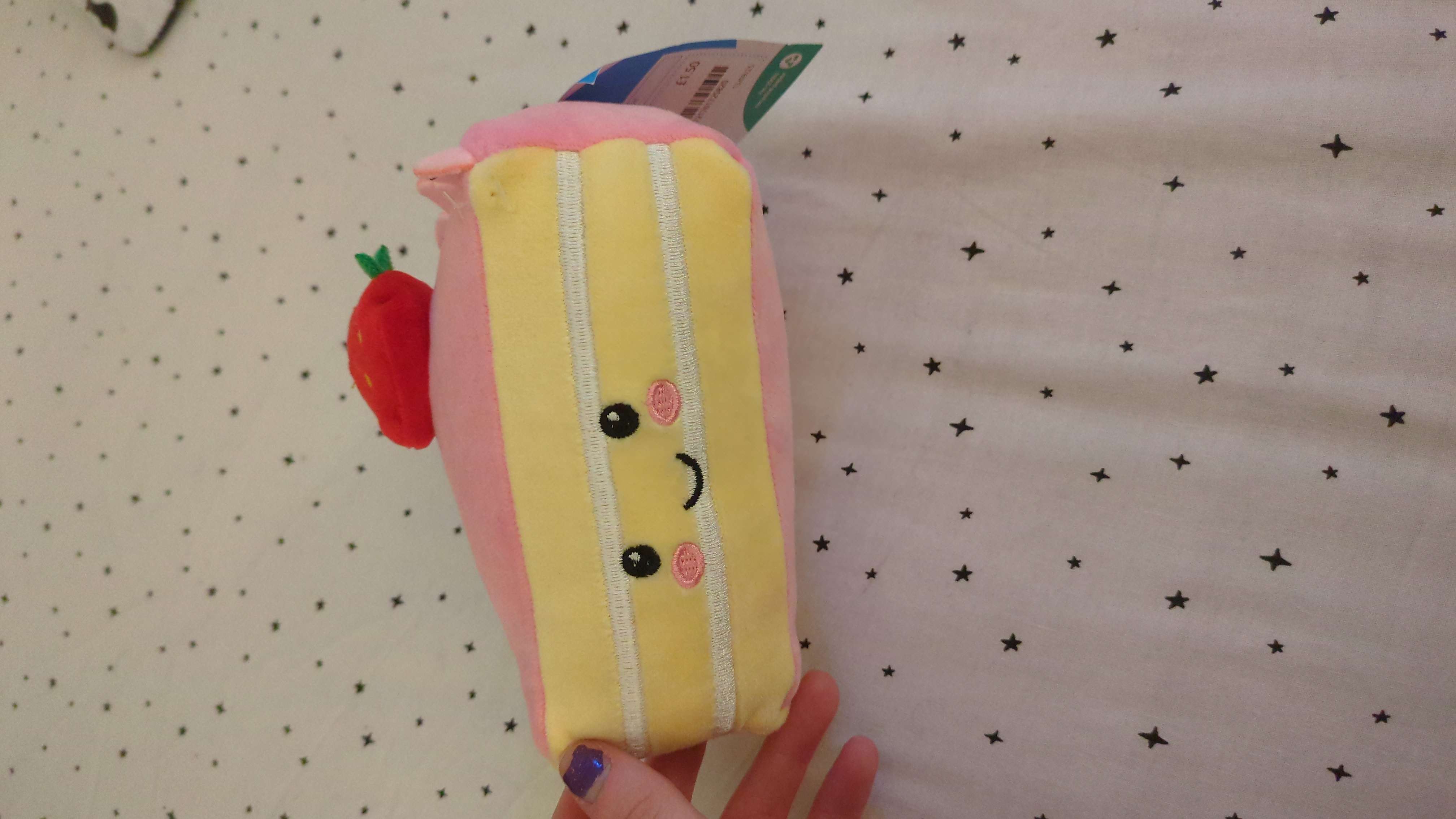 Strawberry Cake Softlings Plush product bought at Sue Ryder for £1.50