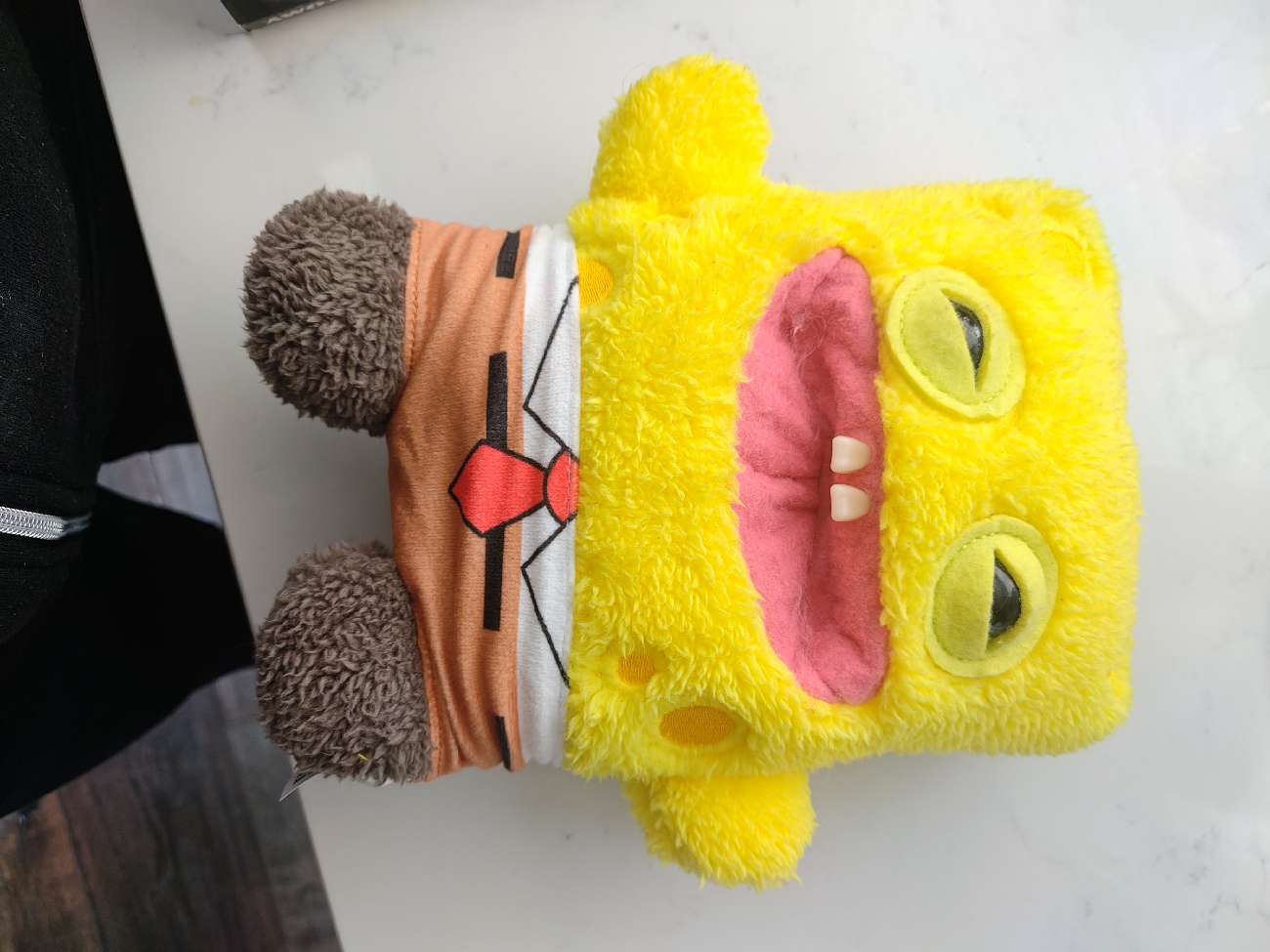 Spongebob Fuggler product bought at Barnardo's for £1.00