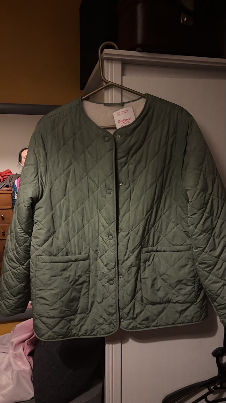 M&S reversable jacket (brand new) product bought at British Heart Foundation for £6.50