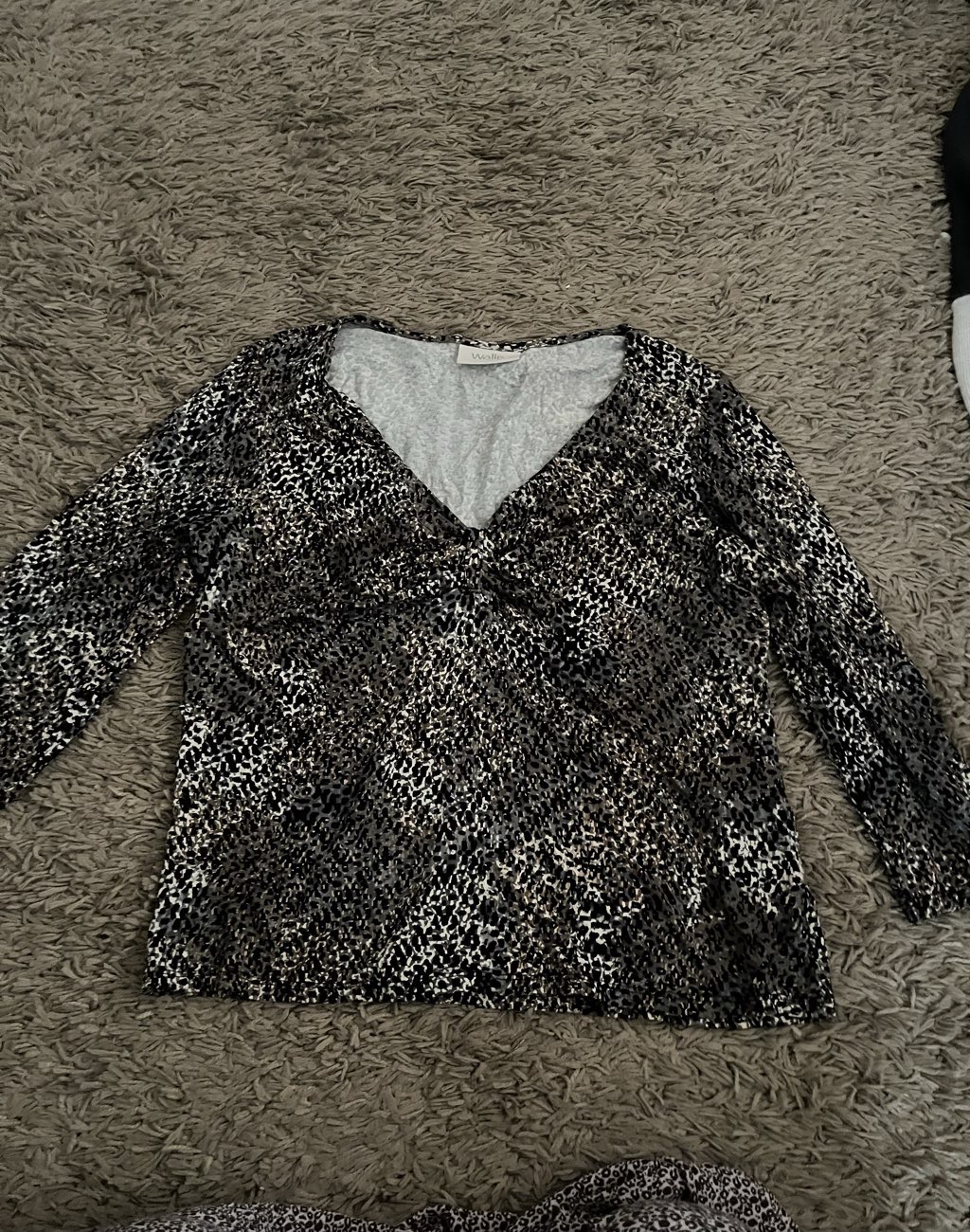 Wallis Leopard Print Top! bought at Saddington Car Boot Sale for £1.00