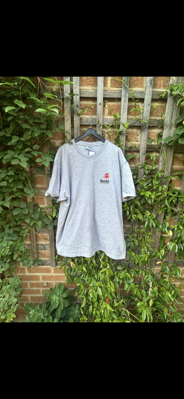 90s Banks beer t-shirts x2 designs bought at Mind for £3.50