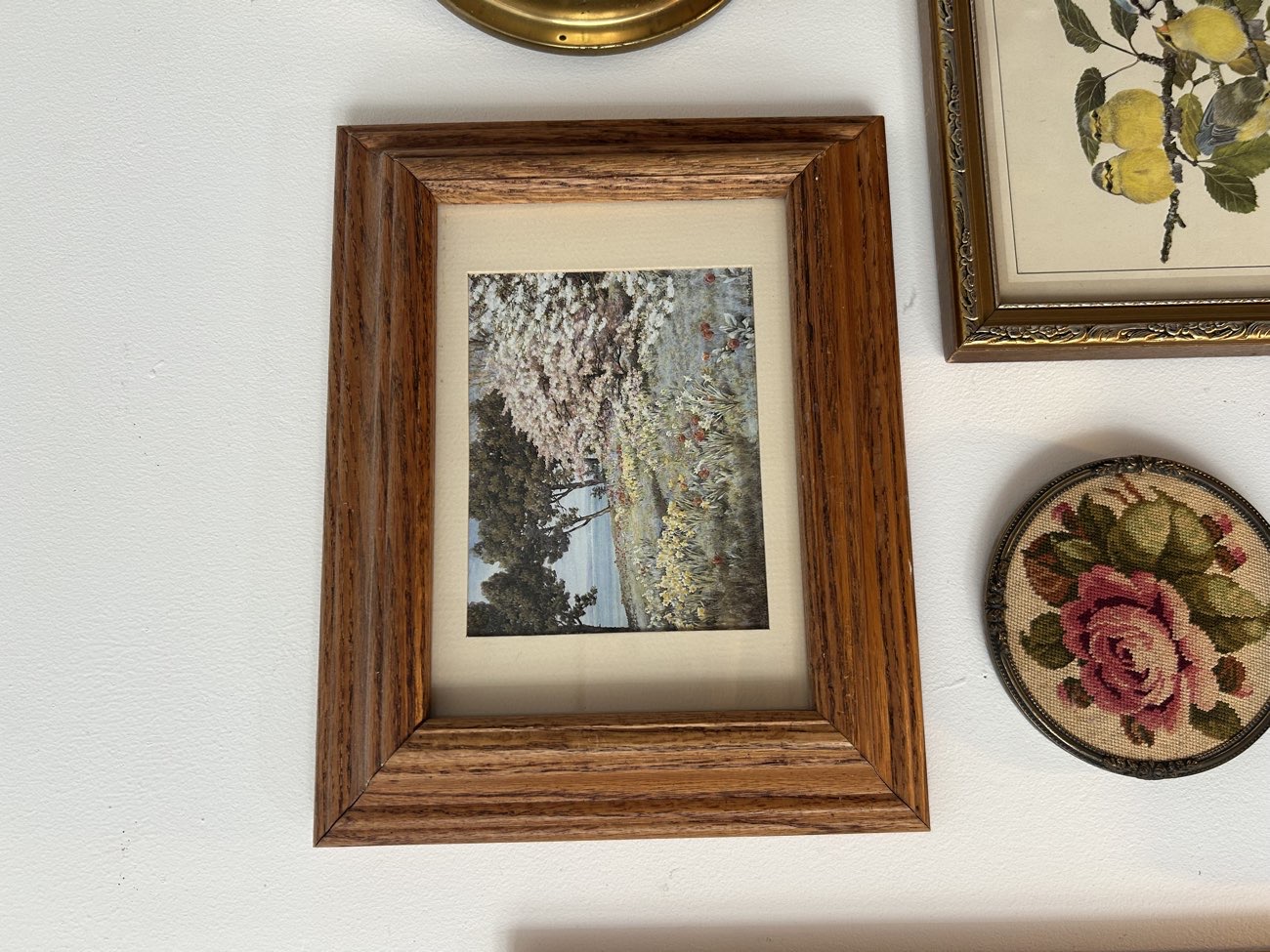 Chunky wood frame bought at Mountbatten Shirley for £4.00