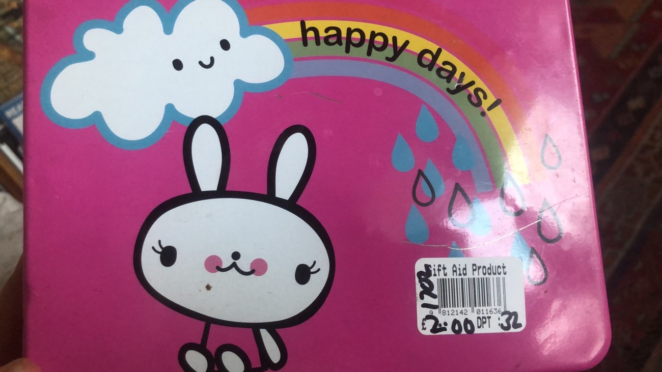 kawaii decora metal box bought at Scope for £2.00