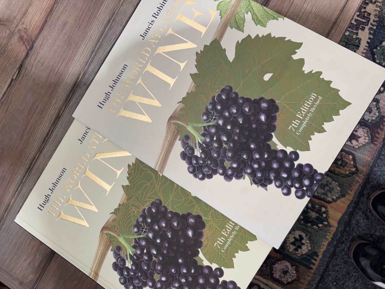 The world atlas of wine (for 50p!!!!!) incredible find, I canβt π± bought at The Salvation Army for Β£0.50