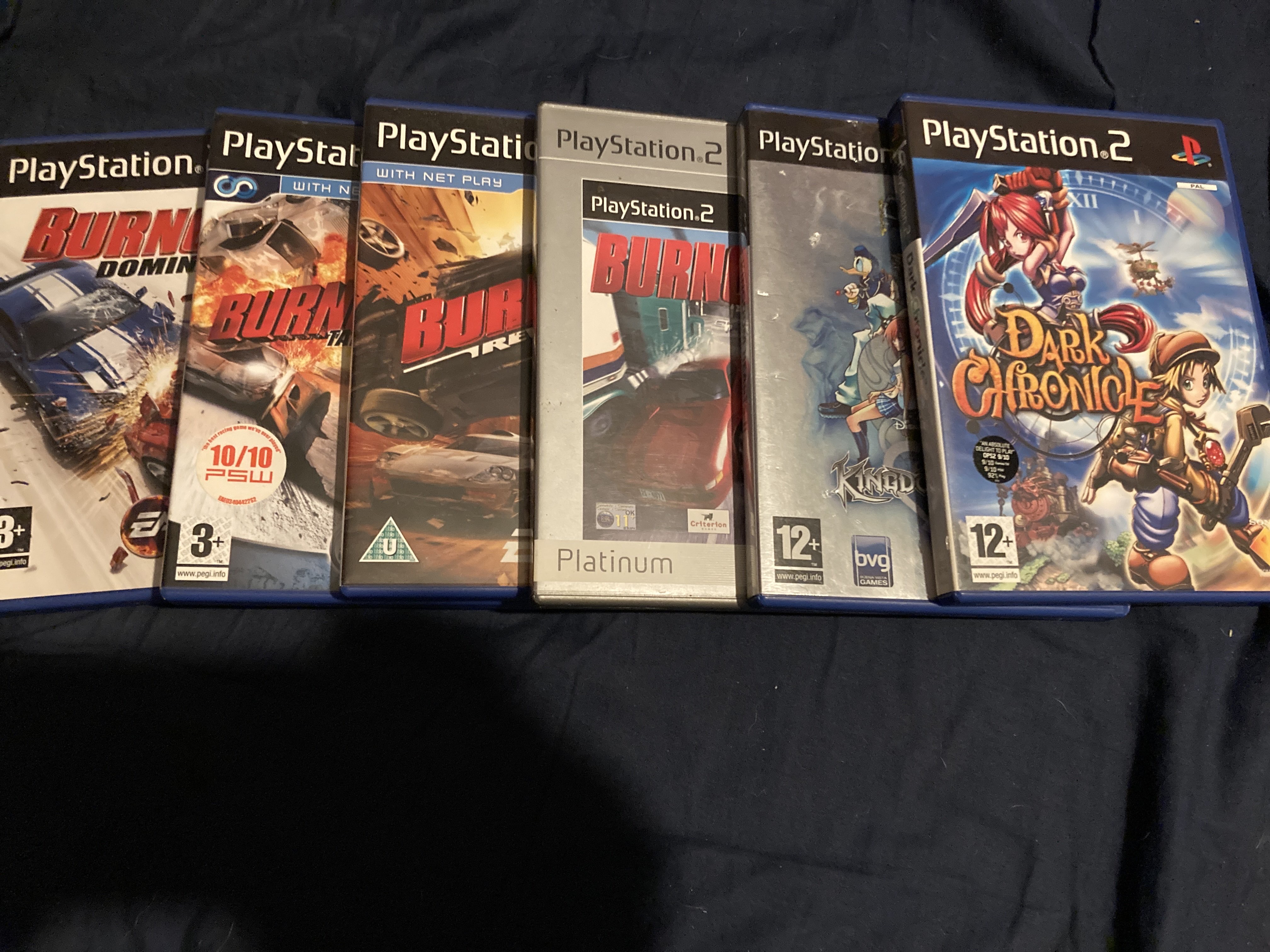 PlayStation 2 games (£1/ea.) bought at Mind for £6.00