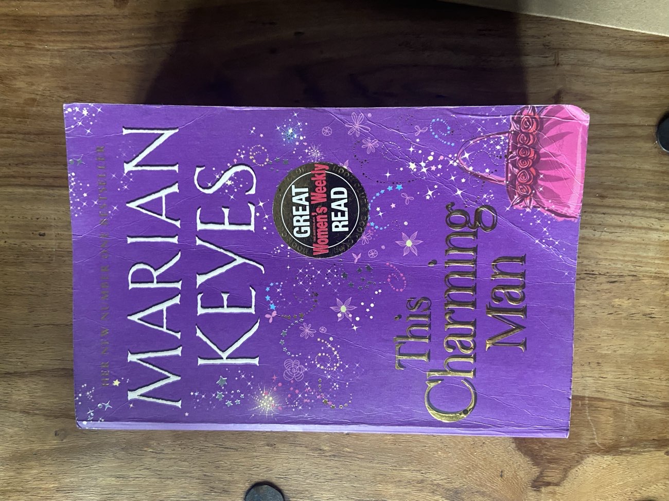 Book - The Charming Man product bought at Birmingham Hospice for £1.50