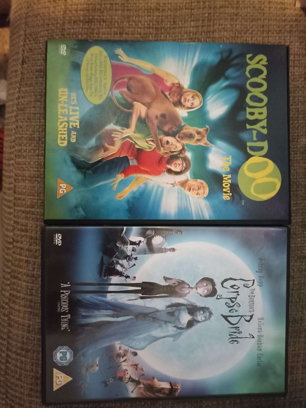 some physical media (dvds) which i am happy about finding !! product bought at Hospice Shops for £2.00