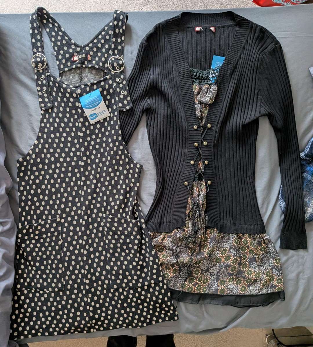 Joe browns stuff bought at Sue Ryder