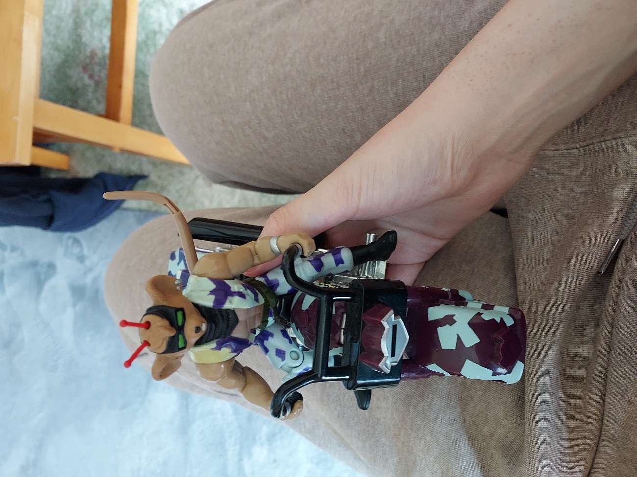 Vintage 1993 Biker Mice from mars toy product bought at Woodside Animal Welfare Trust for £2.00