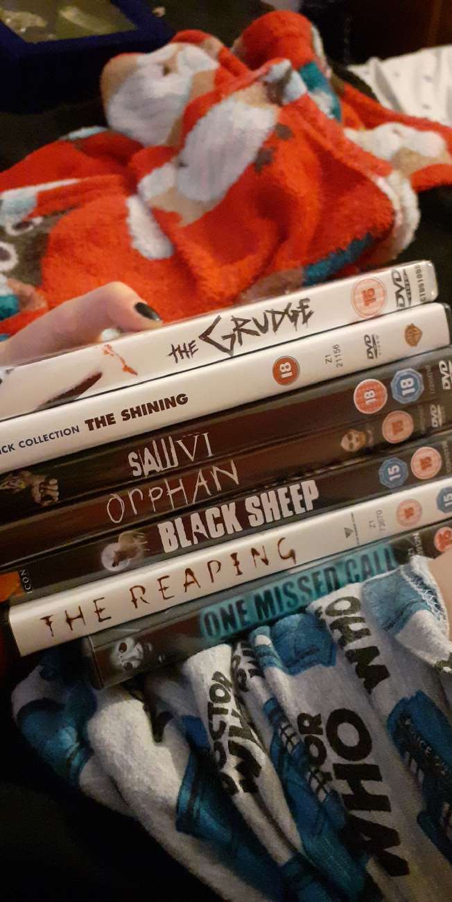 Horror DVDs product bought at British Heart Foundation