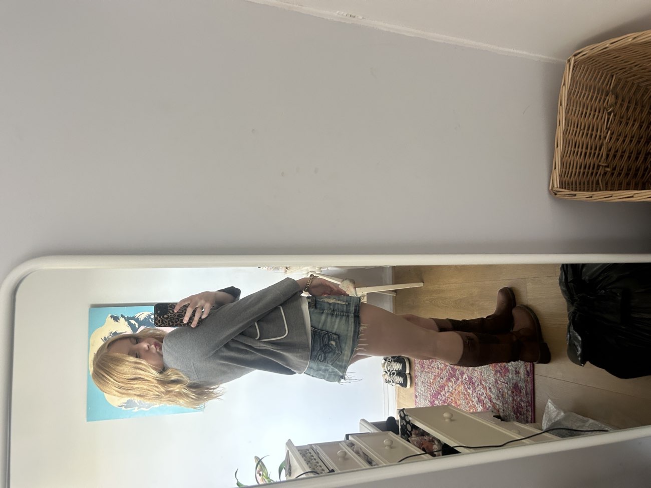 grey babydoll style coat/blazer product bought at Guild Care for £9.50
