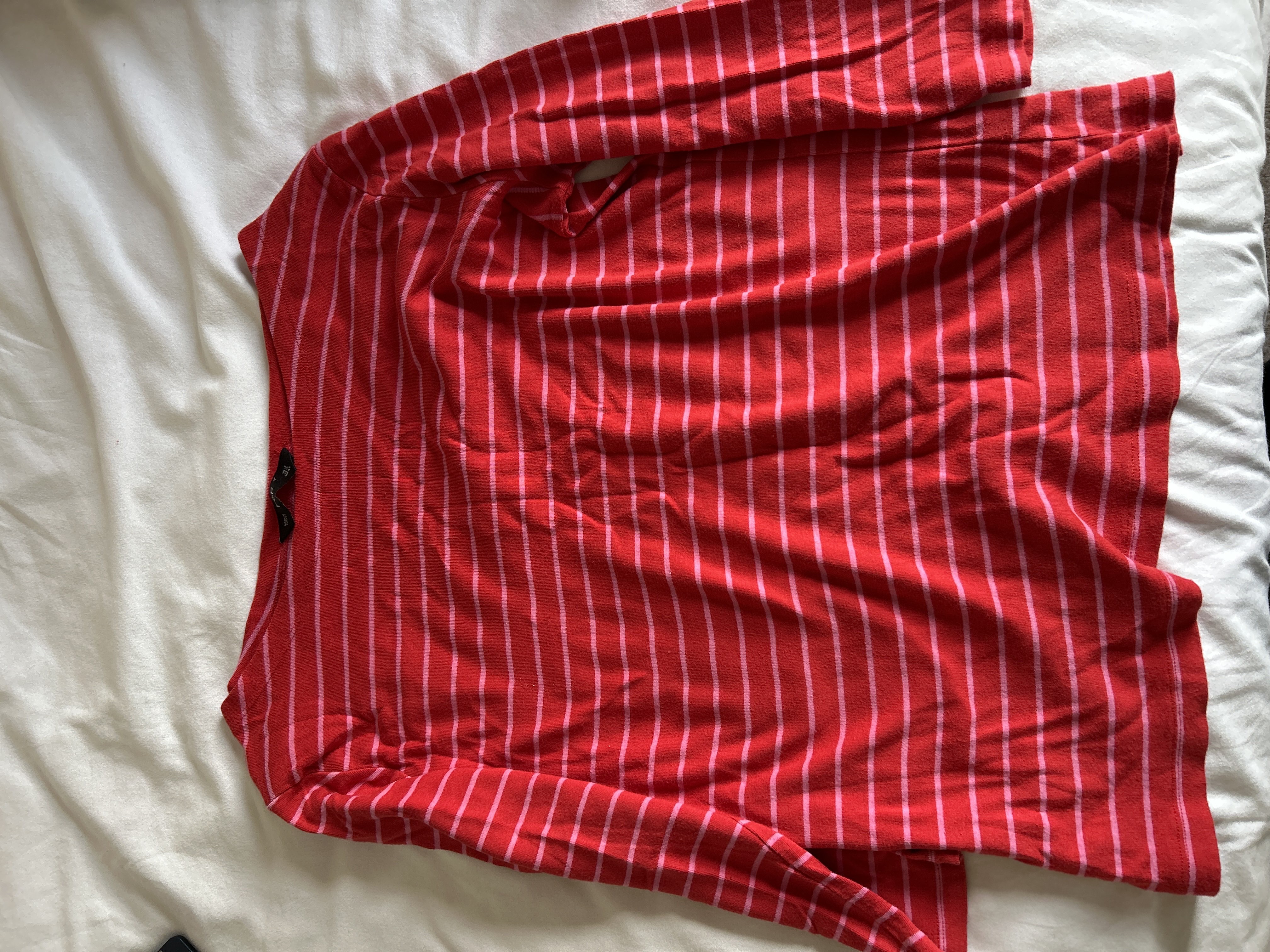 stripey long sleeve ( in a bag full of stuff for £3 so i’m just putting about 50p) product bought at Barnardo's for £0.50