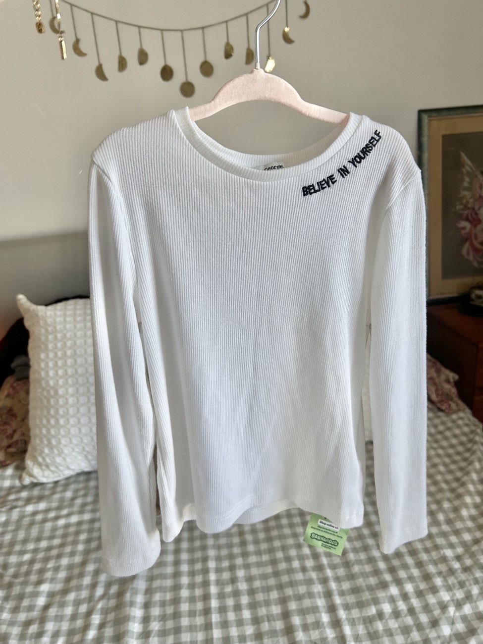 Girls long sleeve top bought at Barnardo's for £0.50