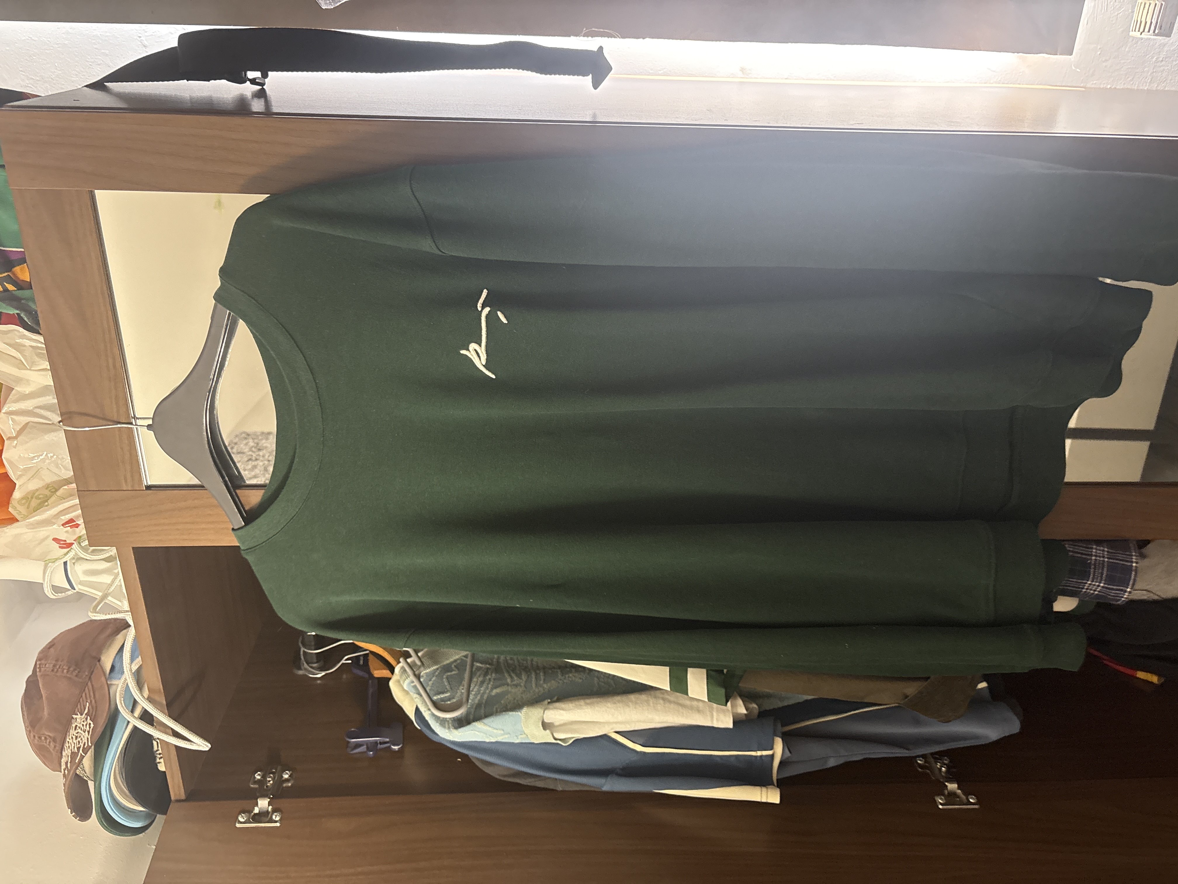 Nice Green Pullover bought at Shelter Charity Shop for £17.00
