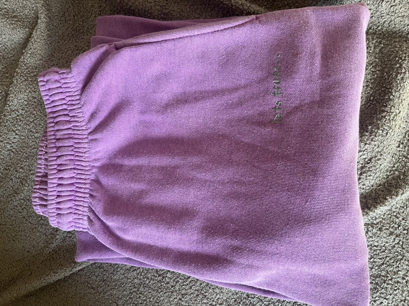 urban outfitters joggers product bought at The Children's Society for £3.75