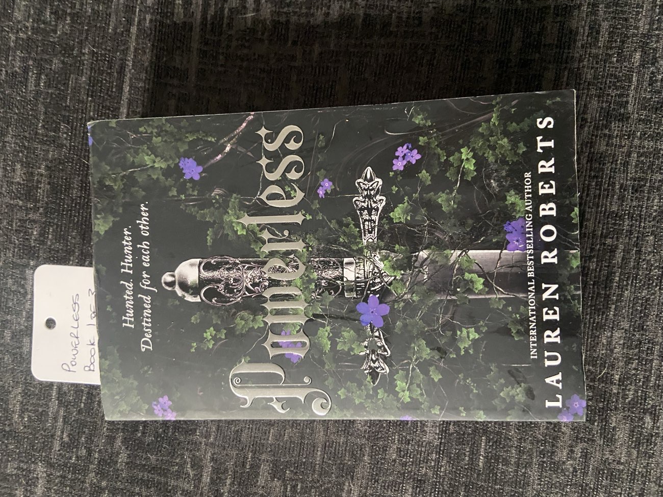 BookTok book “Powerless” bought at Books Revisited for £2.00